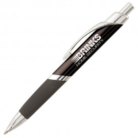 Logo Branded Nautica Chrome - Laser Engraved Metal Pen
