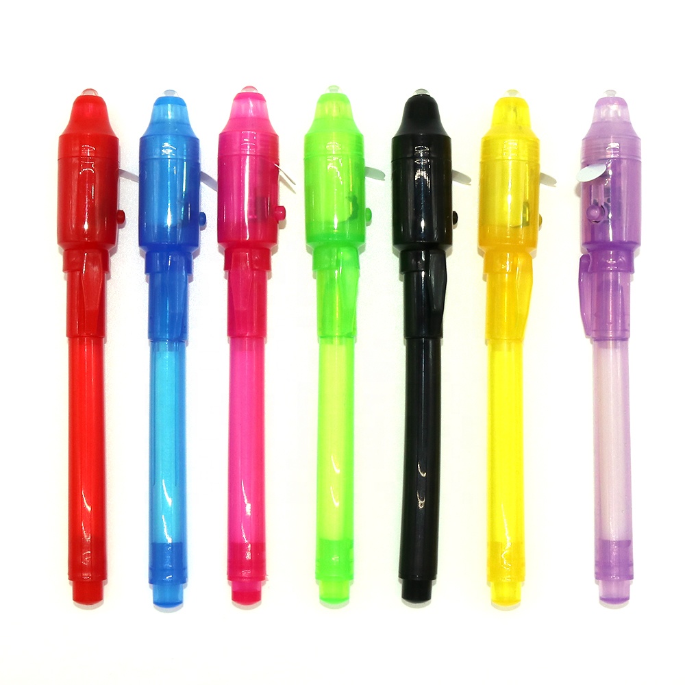 Invisible Ink Magic Uv Light Pen Custom Engraved