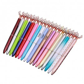 Custom Engraved Metal Ballpoint Pen with Elk Head