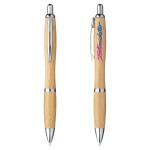 Custom Imprinted Pecan Eco-Friendly Bamboo Pen