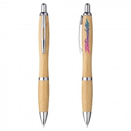 Pecan Eco-Friendly Bamboo Pen Custom Engraved