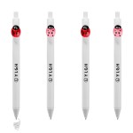 Logo Branded Click Pen w/ Lady Bug
