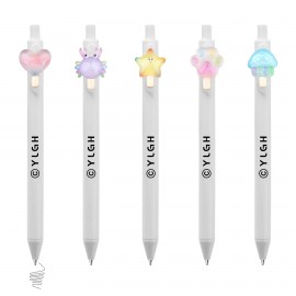 Custom Imprinted Click Activated Pen With Cute Lollipop