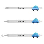 Click Activated Pen With Taxi Car Custom Engraved