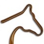 Horse Head Inkbend Standard, Bent Pen Custom Engraved