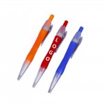 Custom Imprinted Rubber Grip Advertising Ballpoint Pen