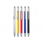 6-in-1 Metal Multifunction Tool Pen Logo Branded