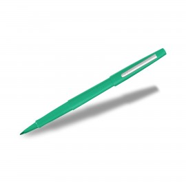 Logo Branded Papermate Flair Felt Tip Pen - Gummy Green