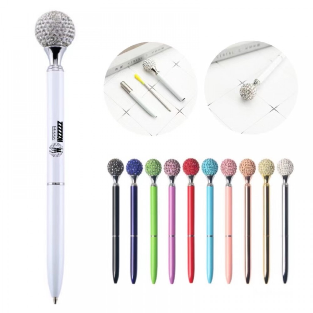 Custom Imprinted Crystal Ballpoint Pen Custom Imprinted Crystal Ballpoint Pen