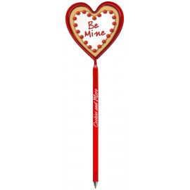 Logo Branded Inkbend Standard Billboard Pens W/ Heart Cookie Stock Insert