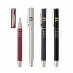 Logo Branded The Silversun Rollerball Pen