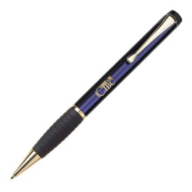 Michelangelo Pen - Blue/Gold Custom Engraved