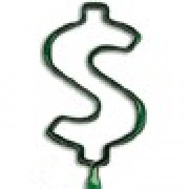 Dollar Sign 2 Inkbend Standard, Bent Pen Custom Engraved  Dollar Sign 2 Inkbend Standard, Bent Pen Custom Engraved