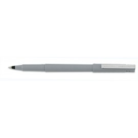 Uniball Micro Point Gray/Blue Ink Roller Ball Pen Custom Imprinted