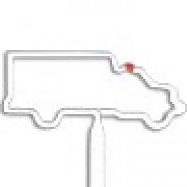 Custom Imprinted Ambulance Inkbend Standard, Bent Pen
