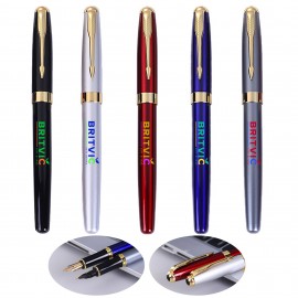 Custom Engraved Metal Fountain Pen