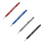 Custom Imprinted Anodized Pen with Stylus