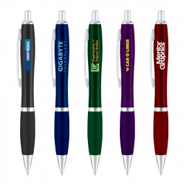 Logo Branded Brass Click Action Ballpoint Pen  Logo Branded Brass Click Action Ballpoint Pen