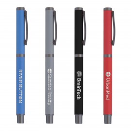 Bowie Rollerball Softy - Laser Engraved - Metal Pen Custom Engraved  Bowie Rollerball Softy - Laser Engraved - Metal Pen Custom Engraved