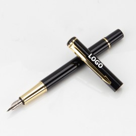 Custom Engraved Metal Nib Fountain Pen
