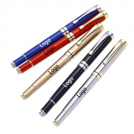 Logo Branded Metal Signature Gel Pen