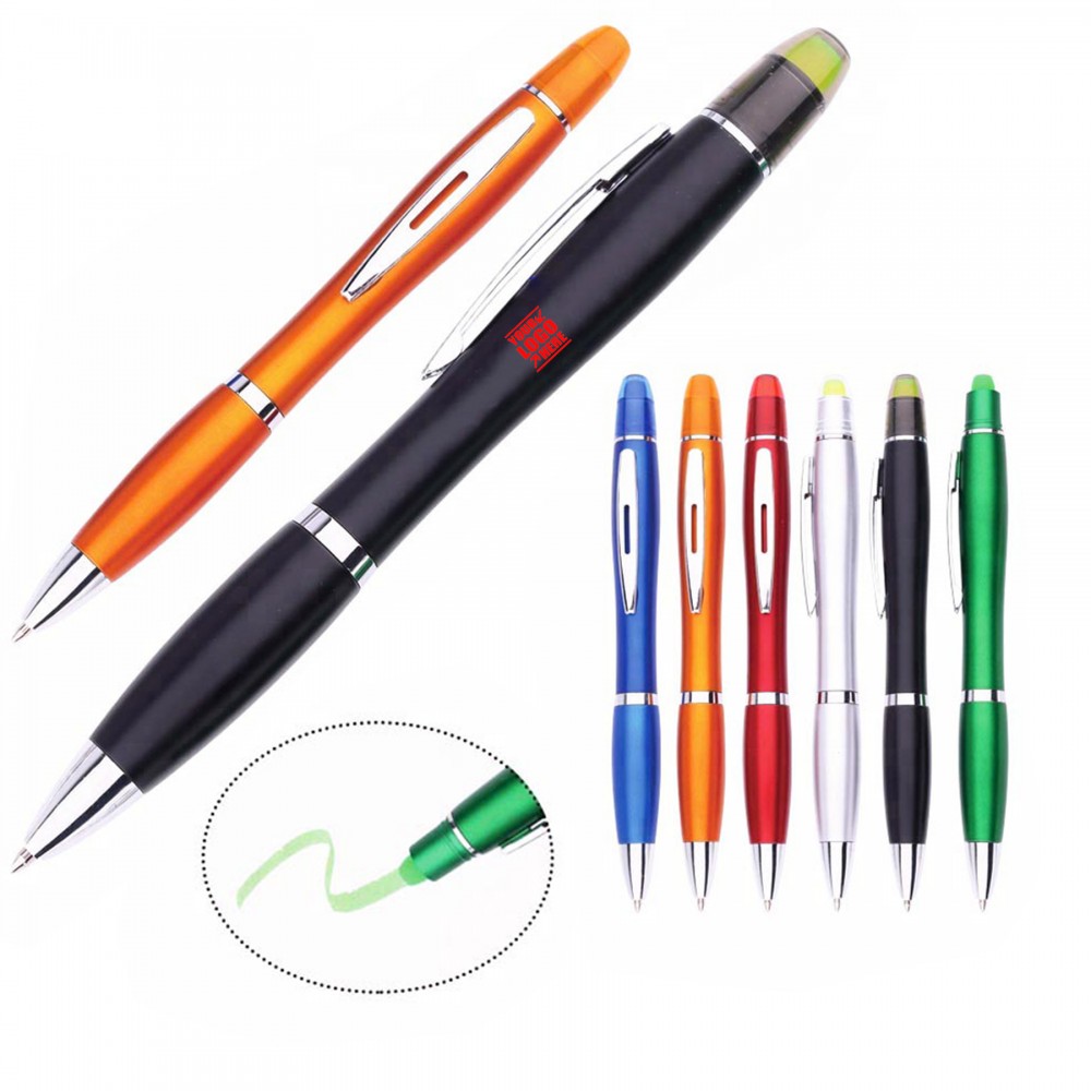 Logo Branded Bible Highlighter w/Pen