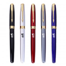 Metal Iridium Fountain Pen Custom Imprinted  Metal Iridium Fountain Pen Custom Imprinted