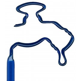 Custom Imprinted Water Faucet with Drip Inkbend Standard, Bent Pen