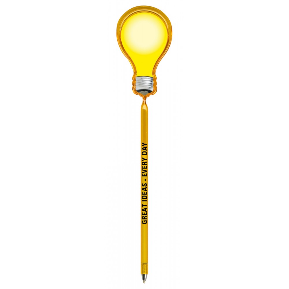 Inkbend Standard Billboard Pens W/ Light Bulb Stock Insert Custom Engraved