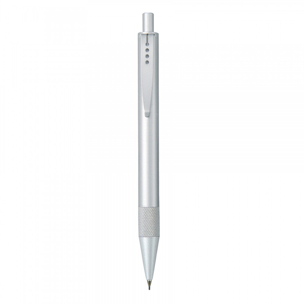 Apolo-I Satin Chrome Pencil (0.5mm Lead) Logo Branded Apolo-I Satin Chrome Pencil (0.5mm Lead) Logo Branded