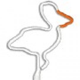 Custom Imprinted Pelican Multi-Color Inkbend Standard, Bent Pen