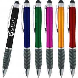 Custom Engraved Stylus Logo Light Up Illuminated Pen