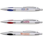 Click Action Ballpoint Pen w/Cushion Grip Custom Engraved