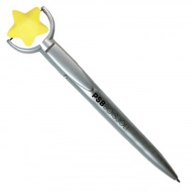 Star Specialty Pen w/Squeeze Topper Custom Imprinted