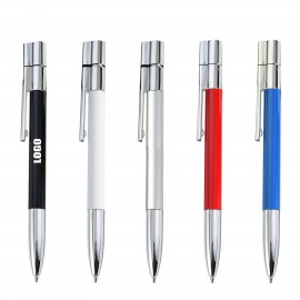 Flat Tail Swivel Metal Pen Custom Imprinted