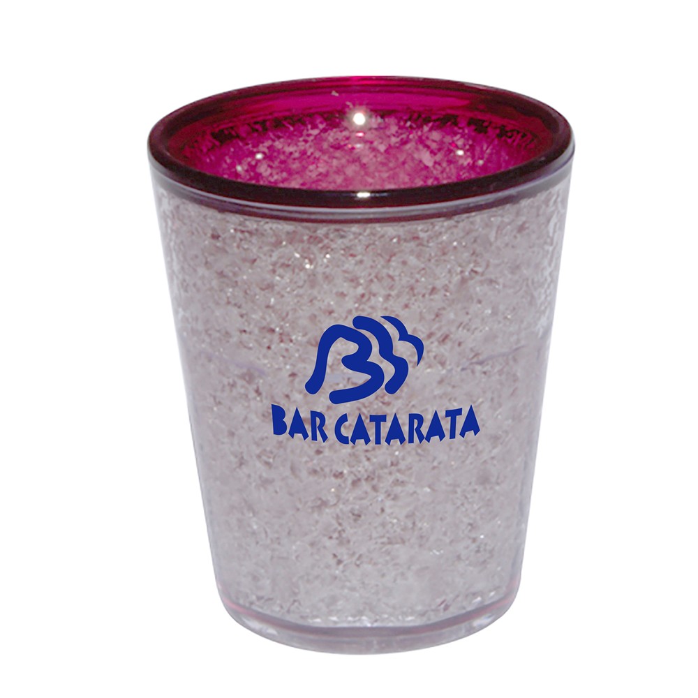 Logo Branded 1.5oz Freeze Shot Glass Logo Branded 1.5oz Freeze Shot Glass