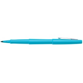 Custom Engraved Papermate Flair Felt Tip Pen - Sky Blue