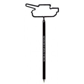 Custom Engraved Tank Inkbend Standard, Bent Pen  Custom Engraved Tank Inkbend Standard, Bent Pen