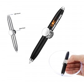 Multi-Functional Fidget Pen With Led Light Custom Imprinted
