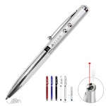 Custom Imprinted Laser Flashlight Metal Pen Stylus