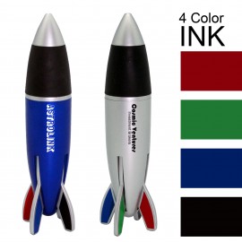 Multi-Color Rocket Pen Custom Engraved