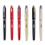 Arrow Feather Shape Metal Signature Pen Logo Branded