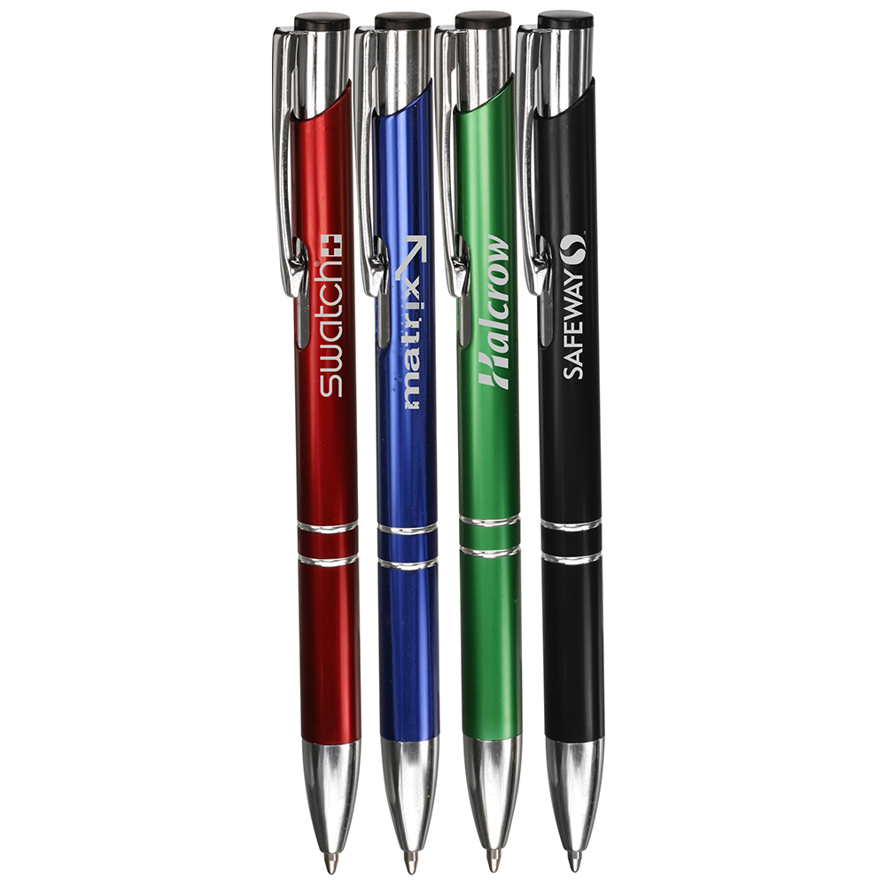 Custom Engraved Ballpoint Aluminum Pens