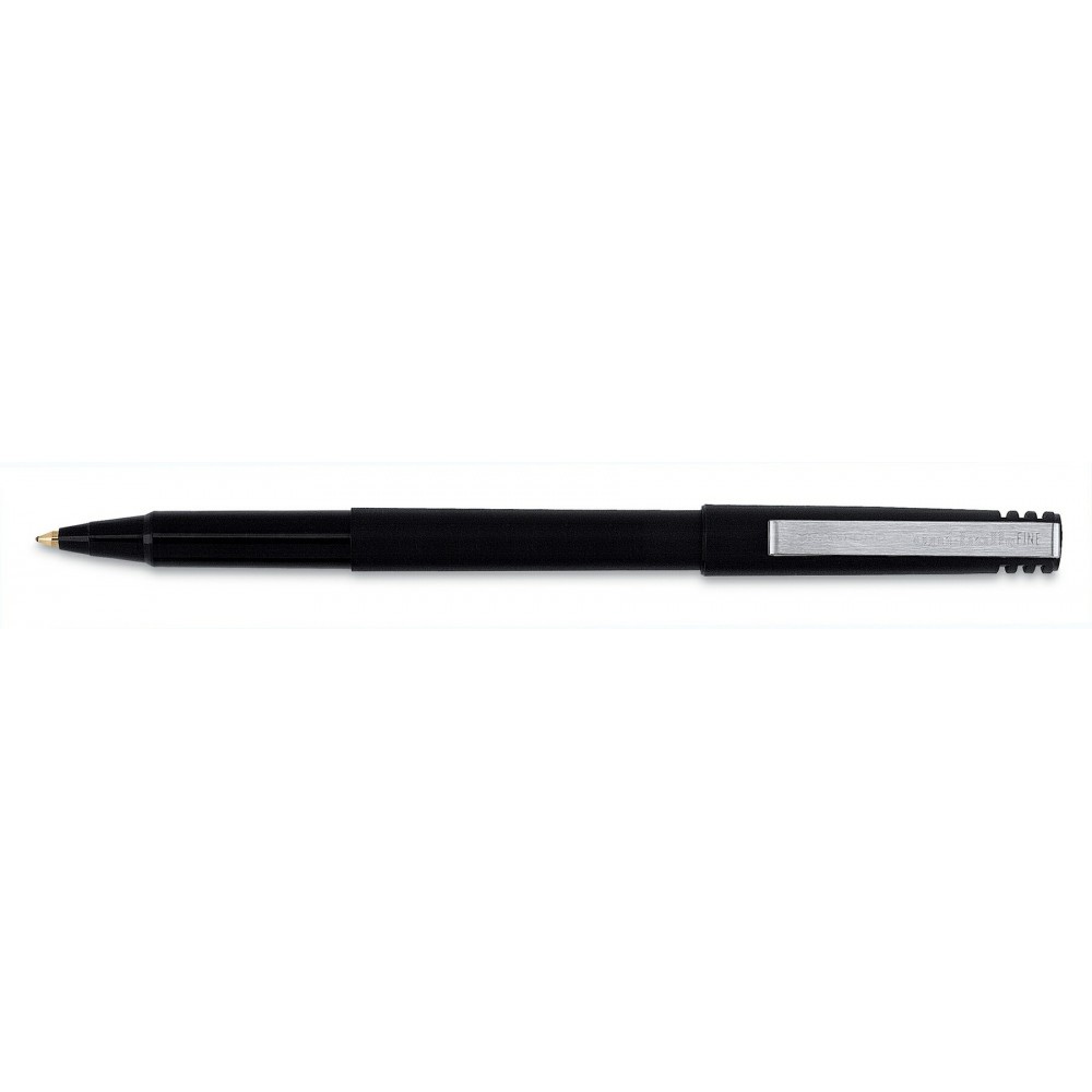 Uniball Micro Point Black/Black Ink Roller Ball Pen Custom Imprinted
