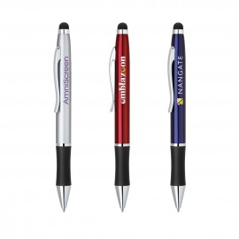 Stylus-425 Twist Action Ballpoint Pen w/Rubber Grip Logo Branded  Stylus-425 Twist Action Ballpoint Pen w/Rubber Grip Logo Branded