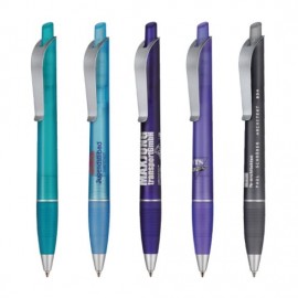 Custom Imprinted Ritter Bond Frozen Satin Pen  Custom Imprinted Ritter Bond Frozen Satin Pen