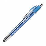 Custom Imprinted Fusion Metal Stylus Pen - Blue