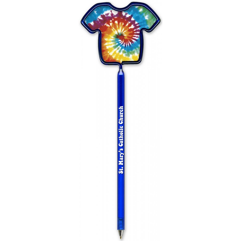 Logo Branded Inkbend Standard Billboard Pens W/ T-Shirt Stock Insert