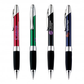 Jupiter Twist Action Ballpoint Pen w/Chrome Accents Custom Imprinted