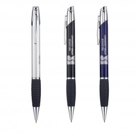 Dynasty Twist Action Ballpoint Pen w/Rubber Grip Custom Imprinted  Dynasty Twist Action Ballpoint Pen w/Rubber Grip Custom Imprinted